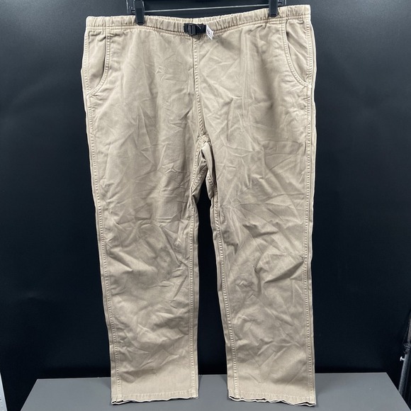 Gramicci Pants Mens XL Khaki Beige Vintage G Series Climbing Outdoor Cotton - Picture 1 of 7
